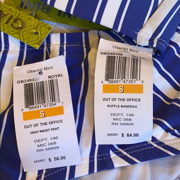 NWT GIANNI BINI “our of the office” bikini - Picture 5 of 8